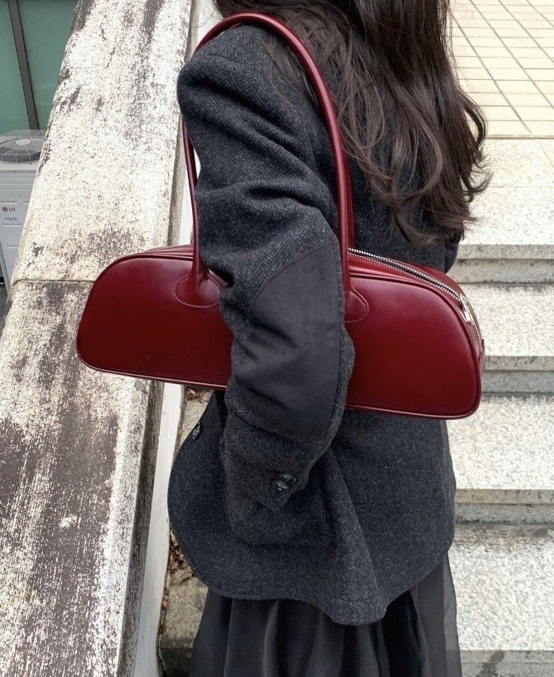 ロングハンドルロング台形バッグ | 詳細画像2