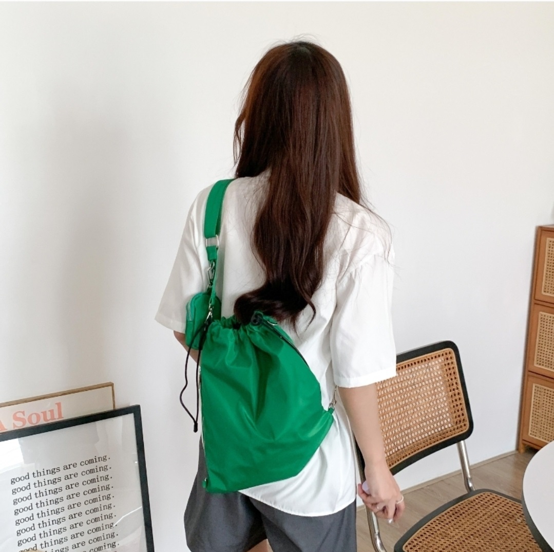 ポーチ付2WAY巾着バッグ | 詳細画像3