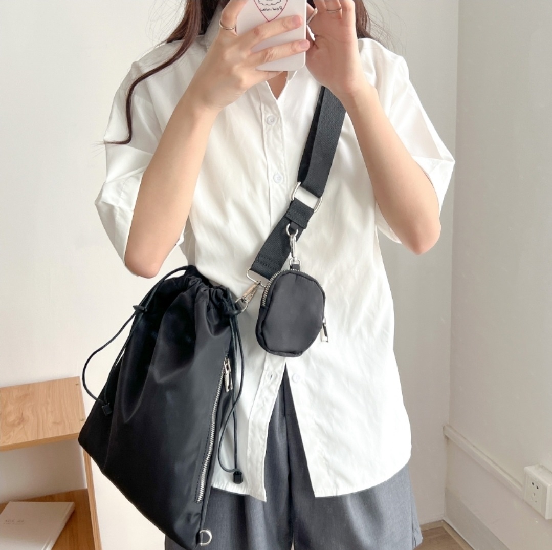 ポーチ付2WAY巾着バッグ | 詳細画像9