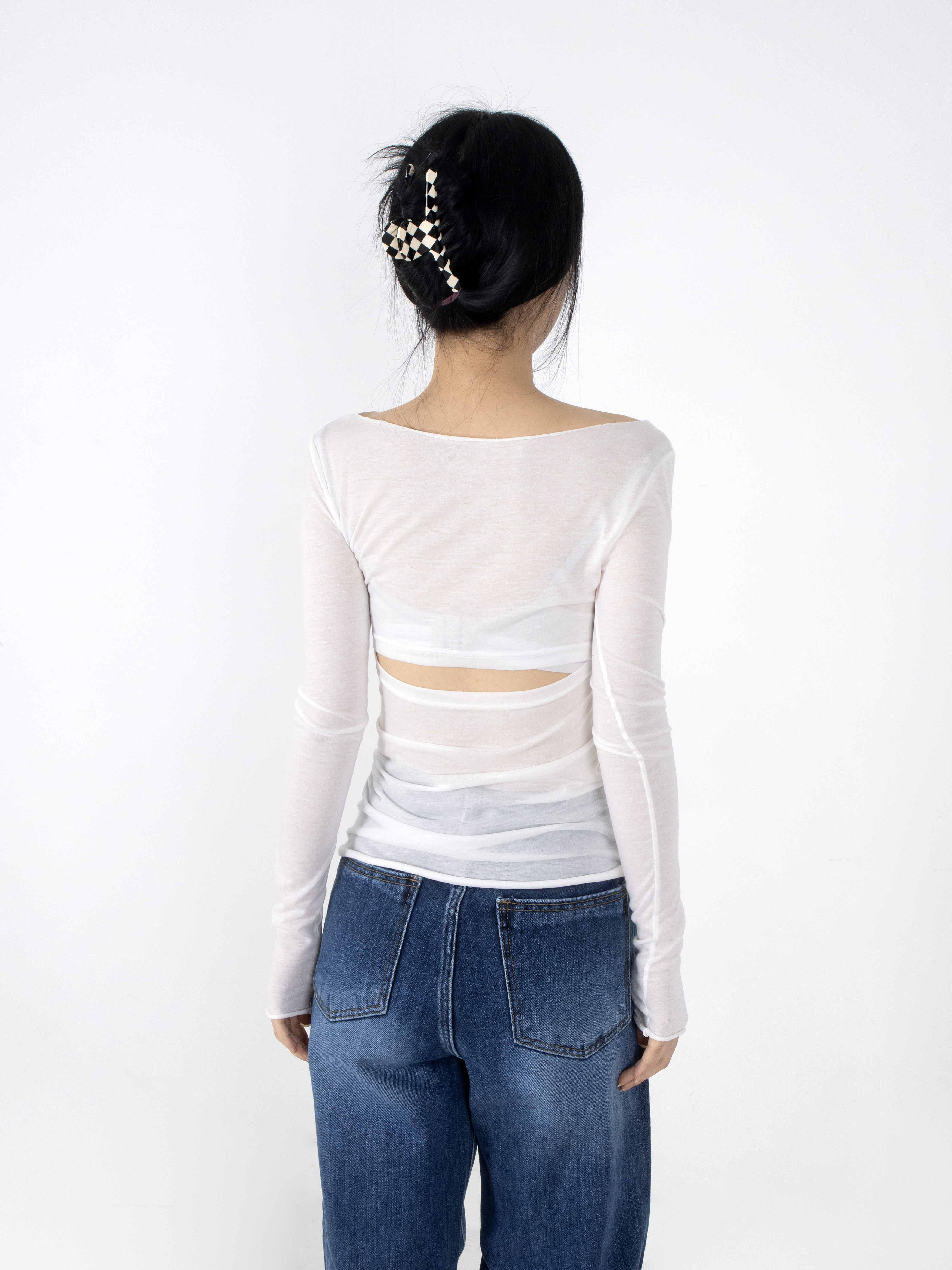 2WAYカットオフ長袖Tシャツ | 詳細画像19