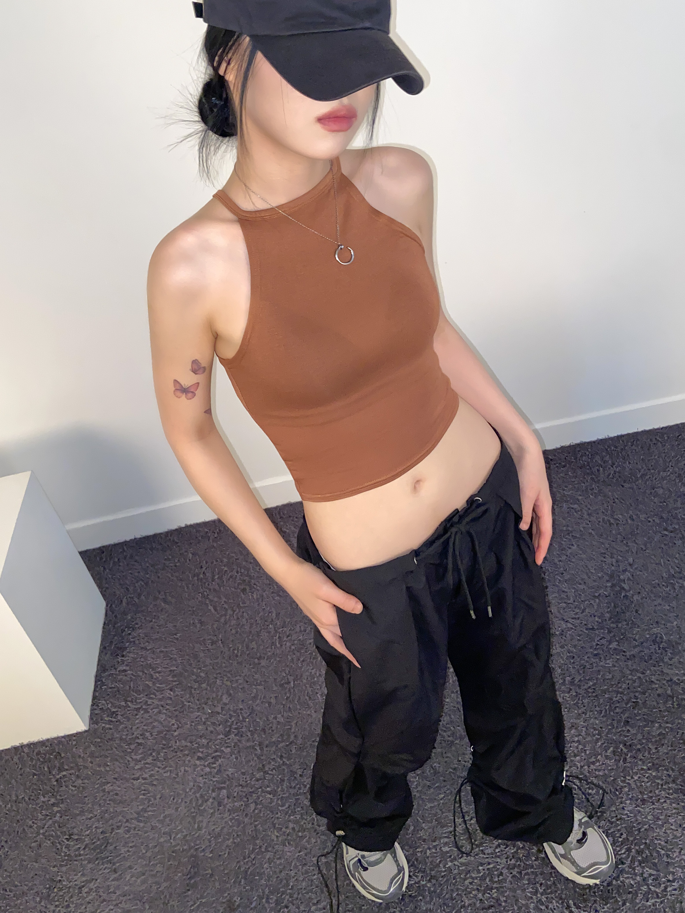 クロップドホルターネックキャミソール | 詳細画像6