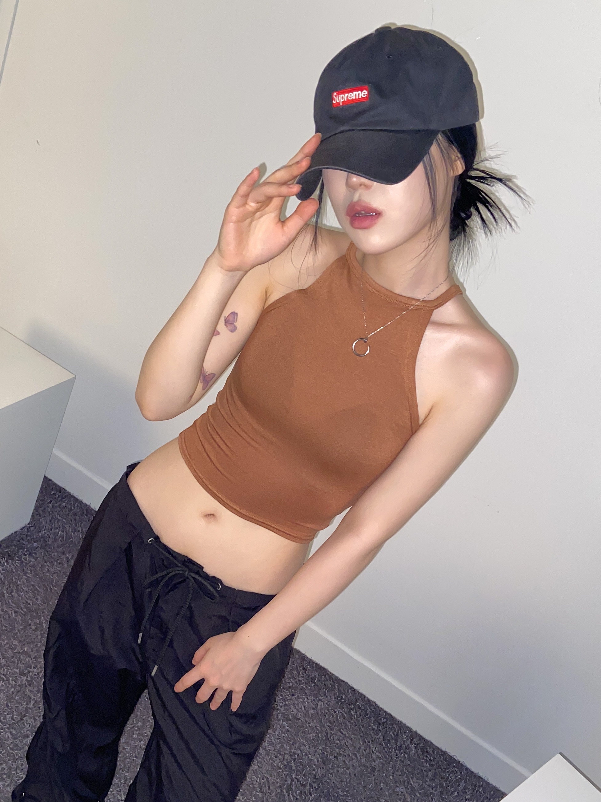 クロップドホルターネックキャミソール | 詳細画像5