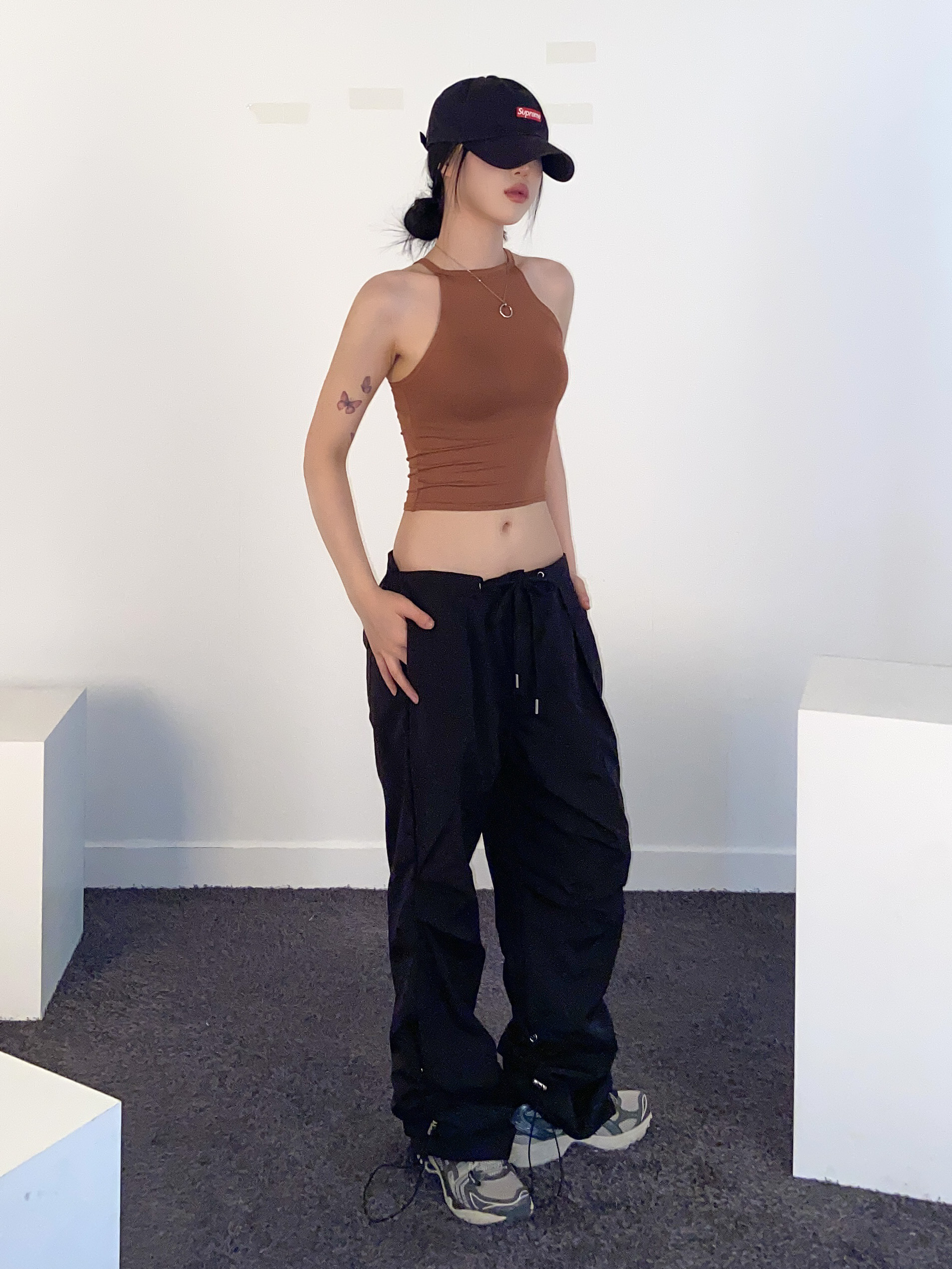 クロップドホルターネックキャミソール | 詳細画像4