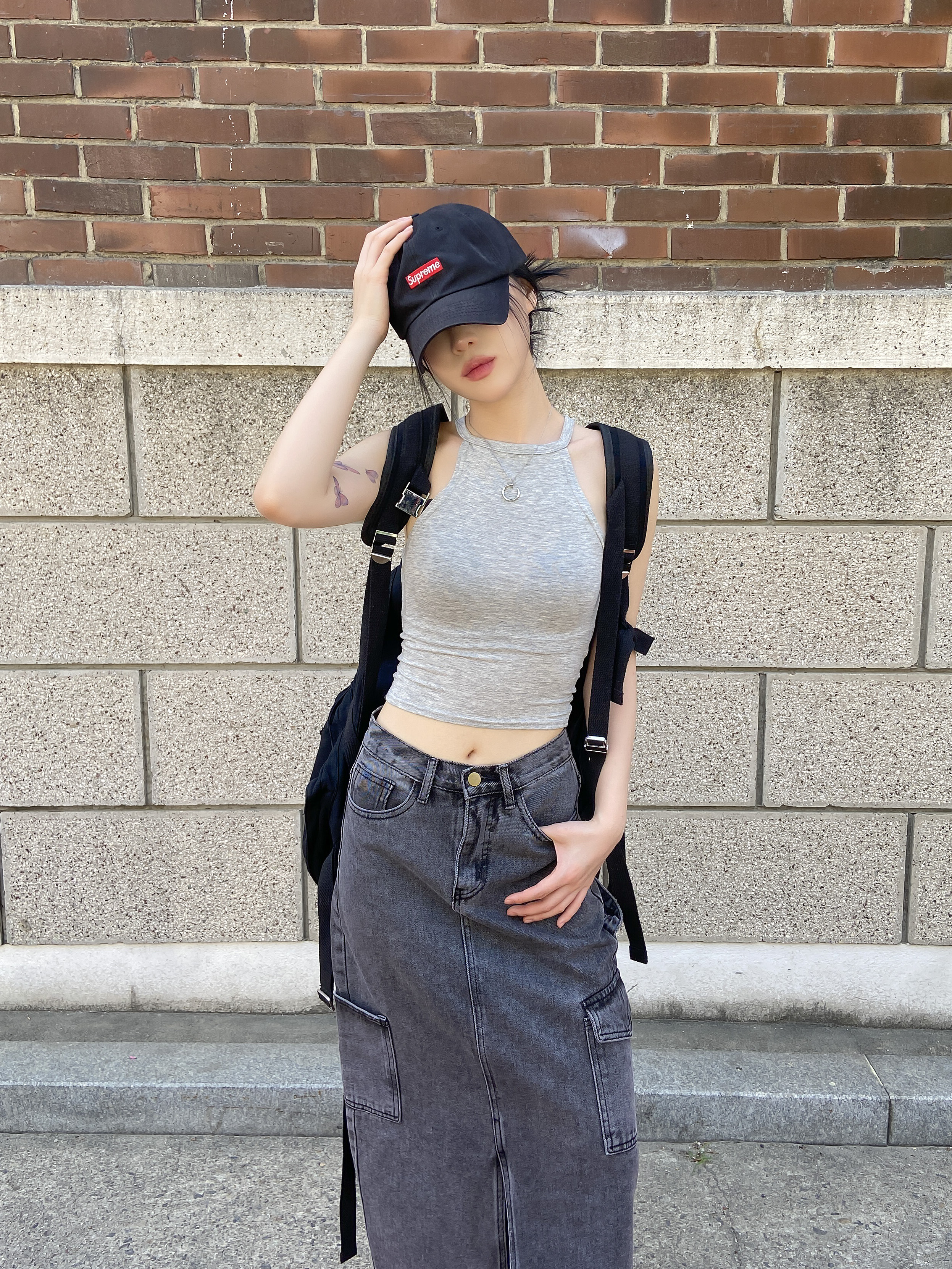 クロップドホルターネックキャミソール | 詳細画像16