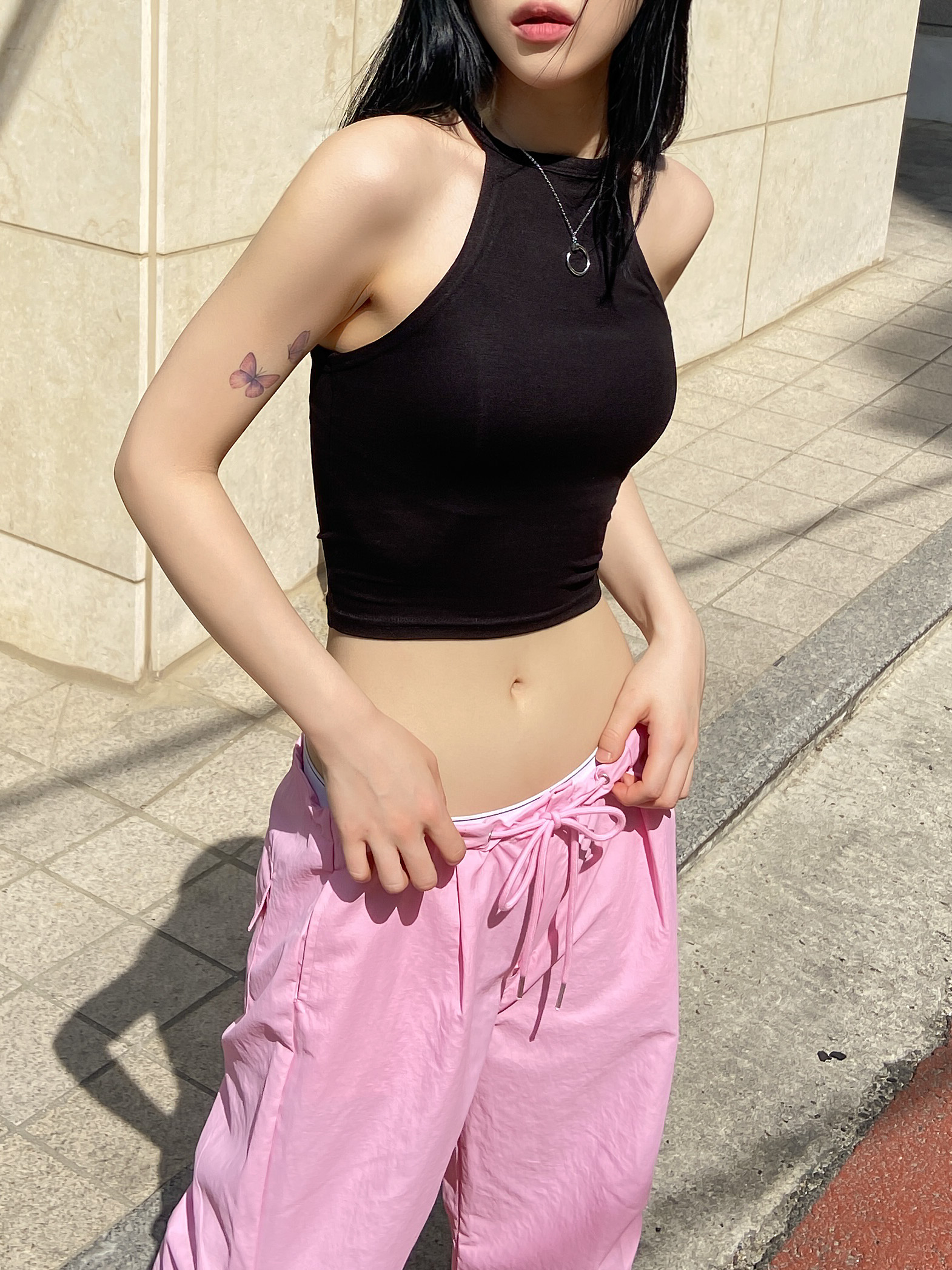 クロップドホルターネックキャミソール | 詳細画像9