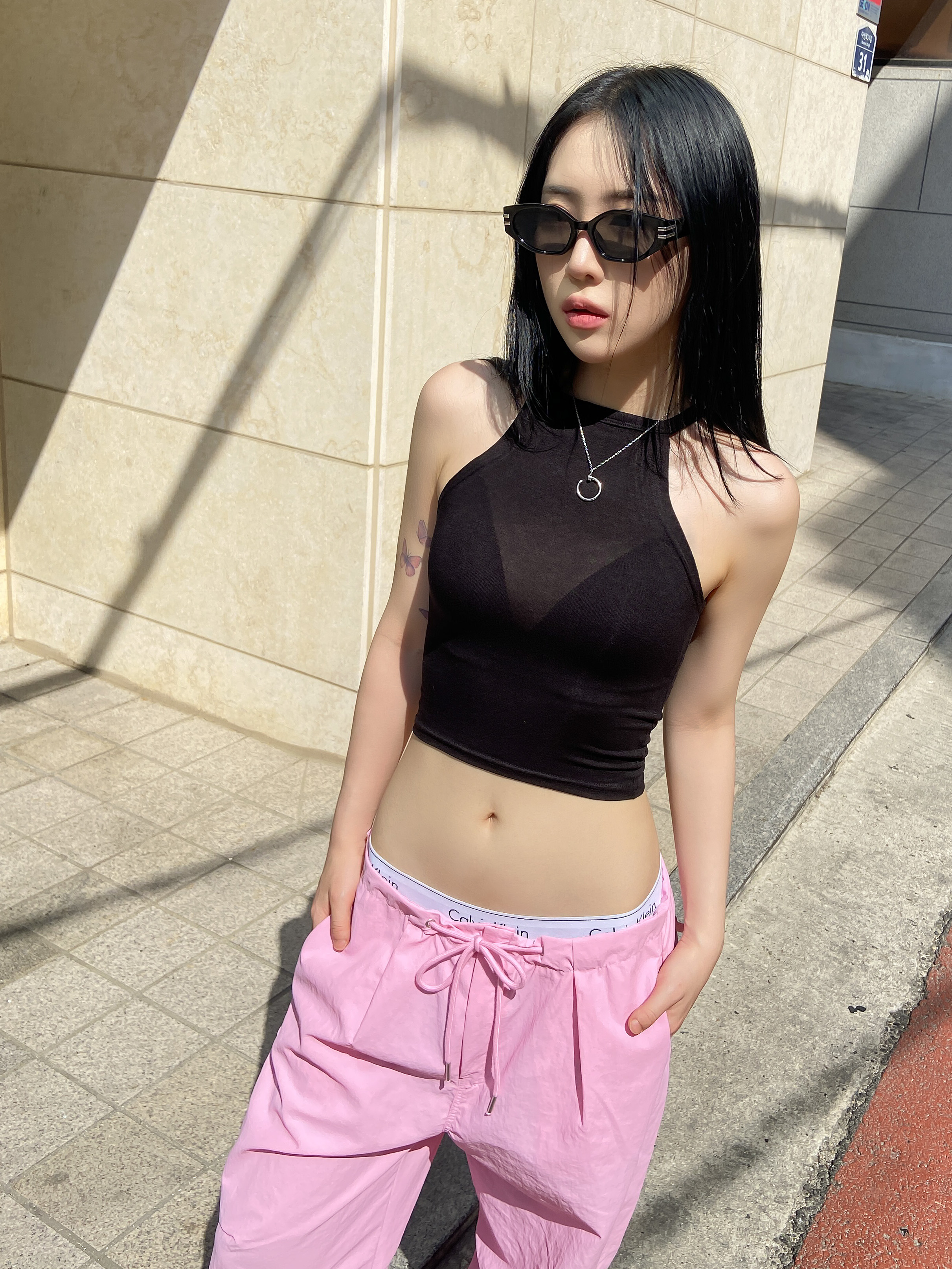 クロップドホルターネックキャミソール | 詳細画像11