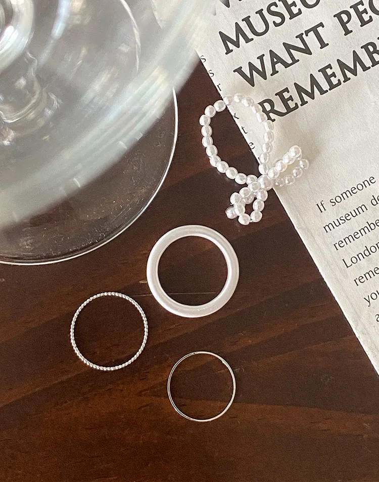 リボンマルチリング4SET | 詳細画像1