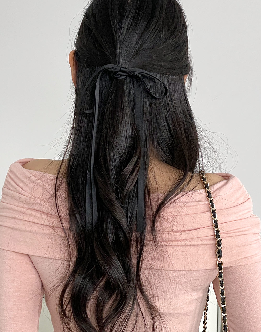 レイヤードロングリボンヘアゴム | 詳細画像2