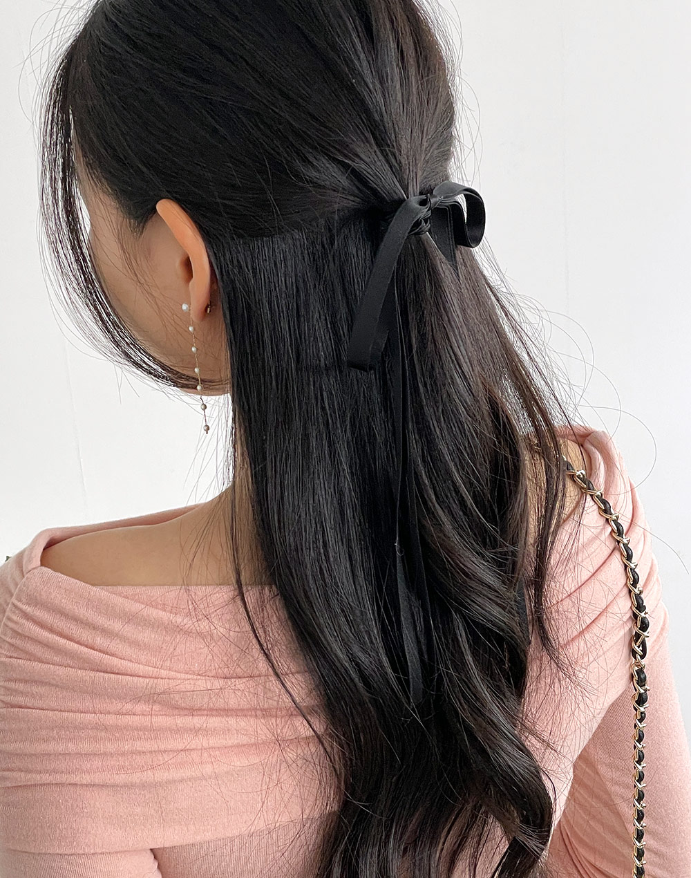 レイヤードロングリボンヘアゴム | 詳細画像8