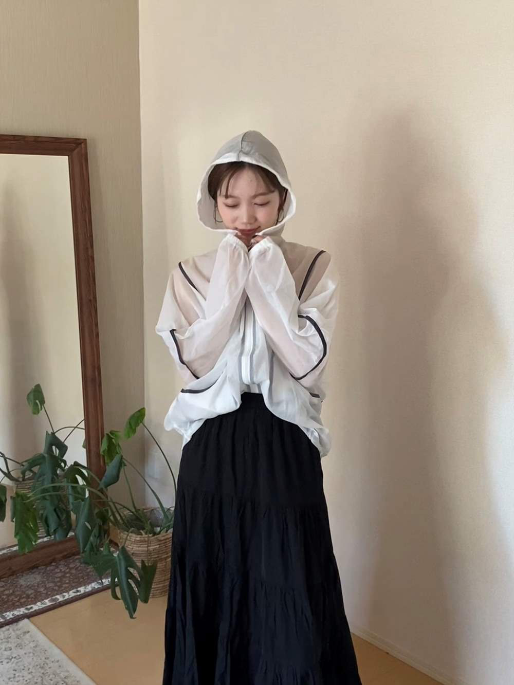 シアーパイピングドローコードジャンパー | 詳細画像2