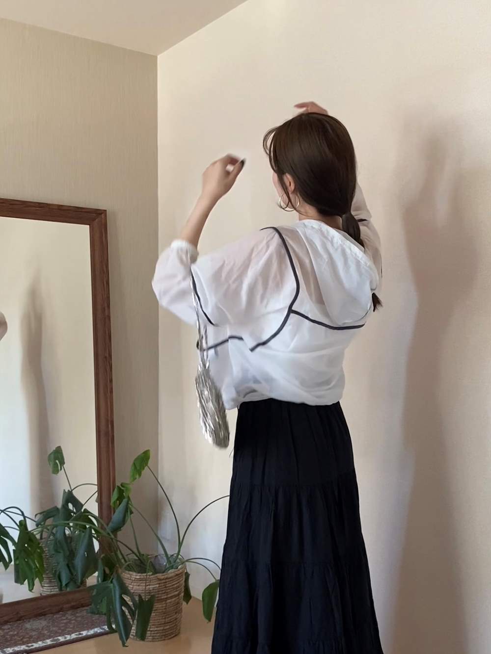 シアーパイピングドローコードジャンパー | 詳細画像4