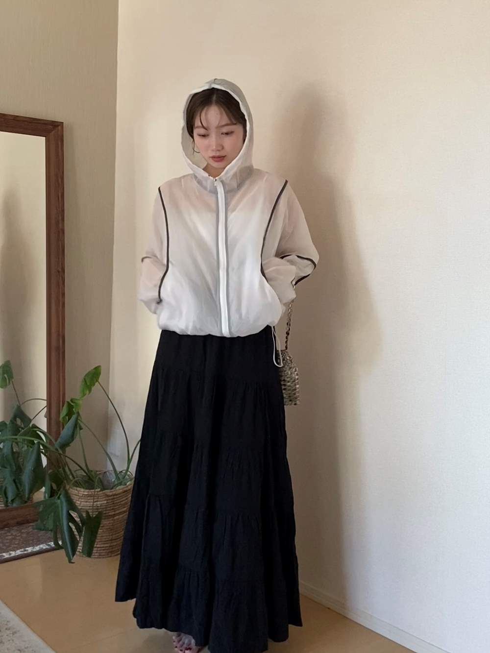 シアーパイピングドローコードジャンパー | 詳細画像7