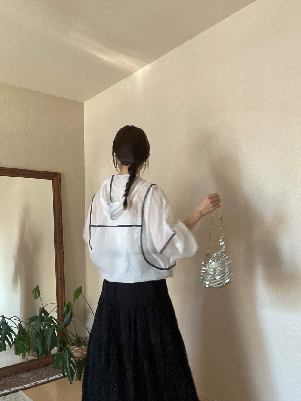 シアーパイピングドローコードジャンパー | 詳細画像14