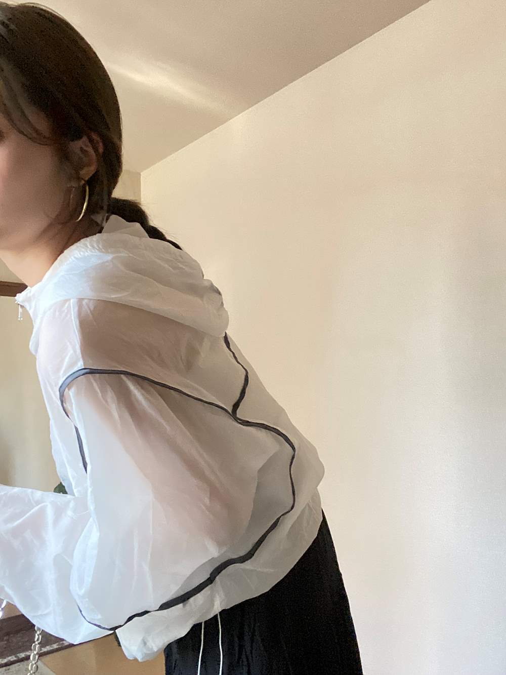 シアーパイピングドローコードジャンパー | 詳細画像16