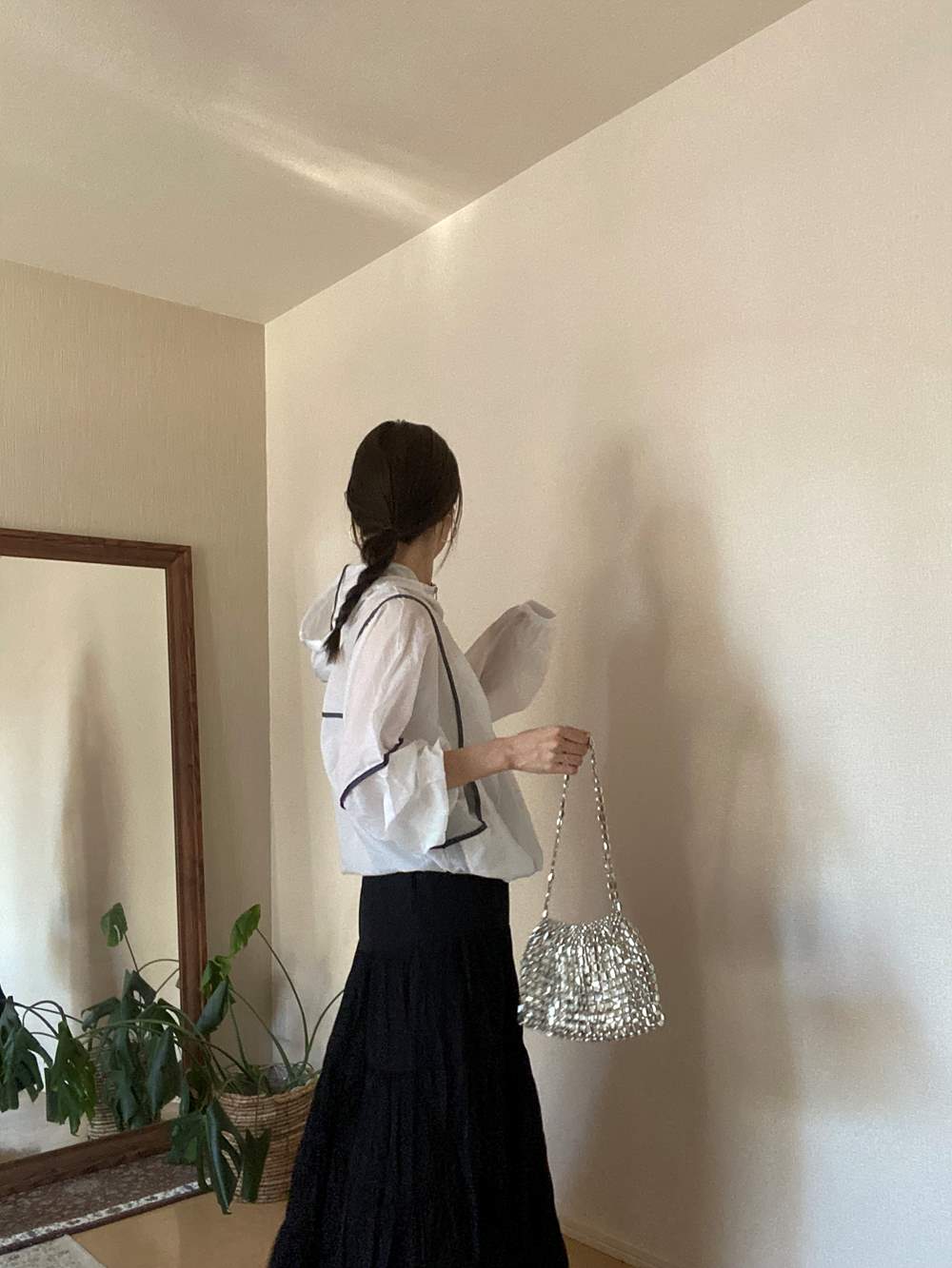 シアーパイピングドローコードジャンパー | 詳細画像17