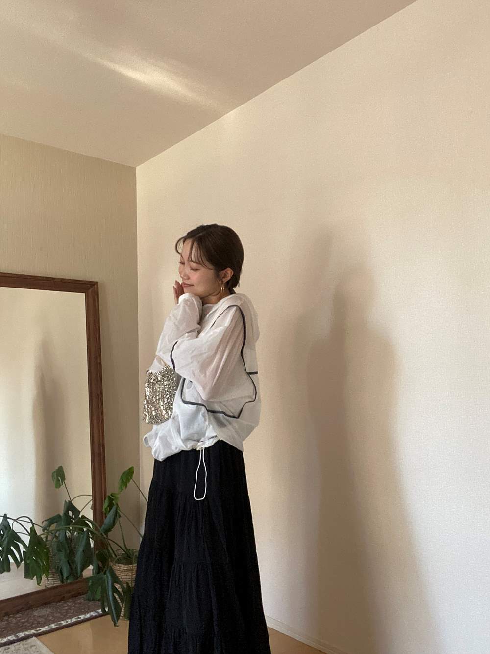 シアーパイピングドローコードジャンパー | 詳細画像18