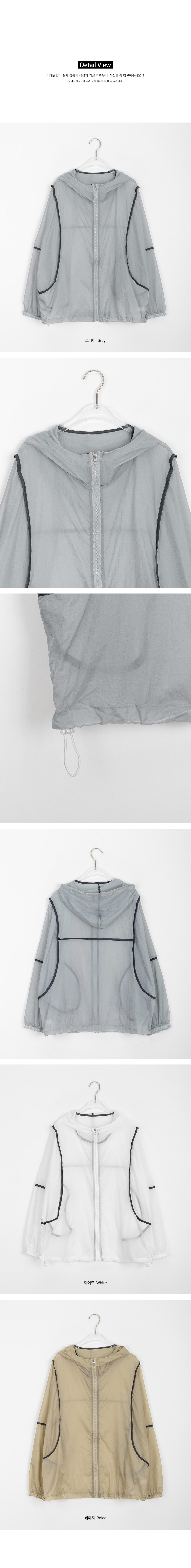 シアーパイピングドローコードジャンパー | 詳細画像19