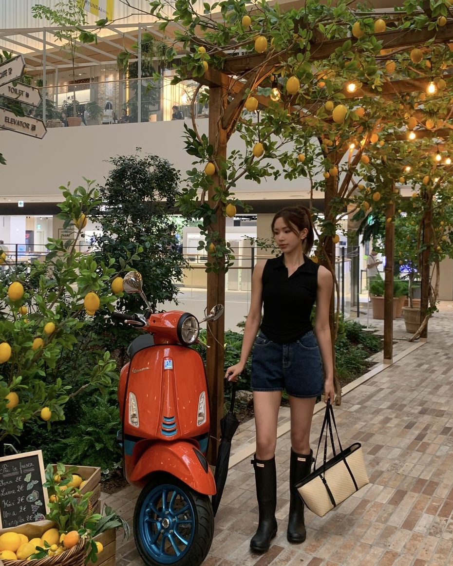 スキッパーラウンドヘムスリムノースリーブ | 詳細画像8