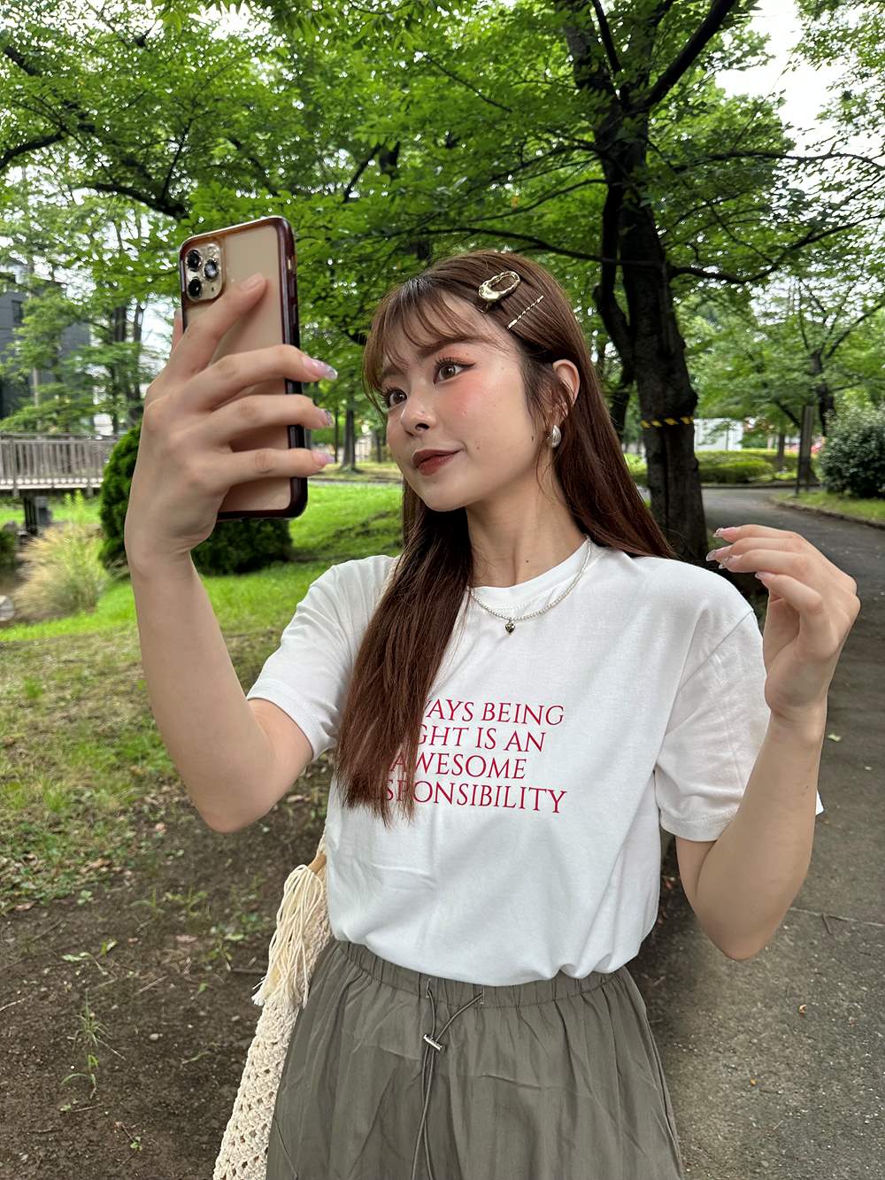 ALWAYSレタリング半袖Tシャツ | 詳細画像13