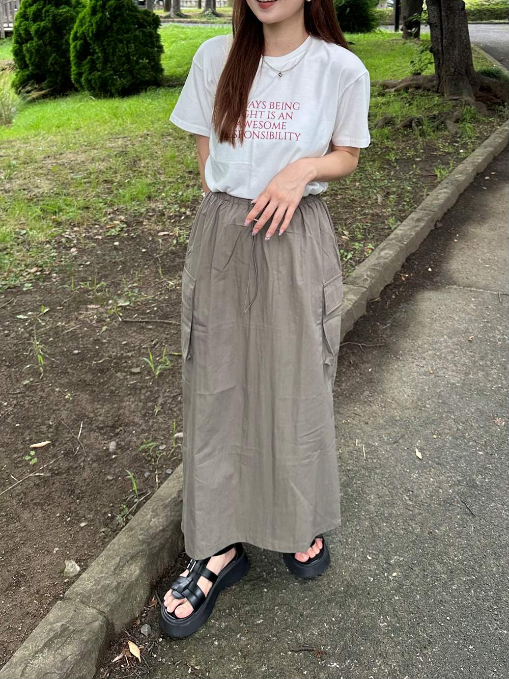 ALWAYSレタリング半袖Tシャツ | 詳細画像14