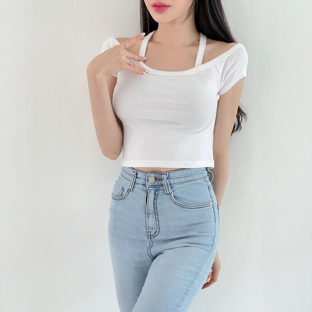 マルチWAYホルター半袖Tシャツ | 詳細画像11