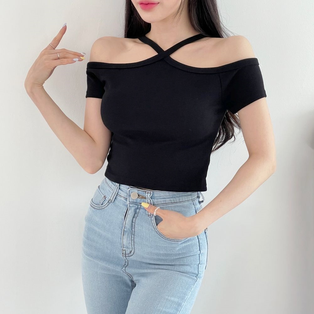 マルチWAYホルター半袖Tシャツ | 詳細画像13