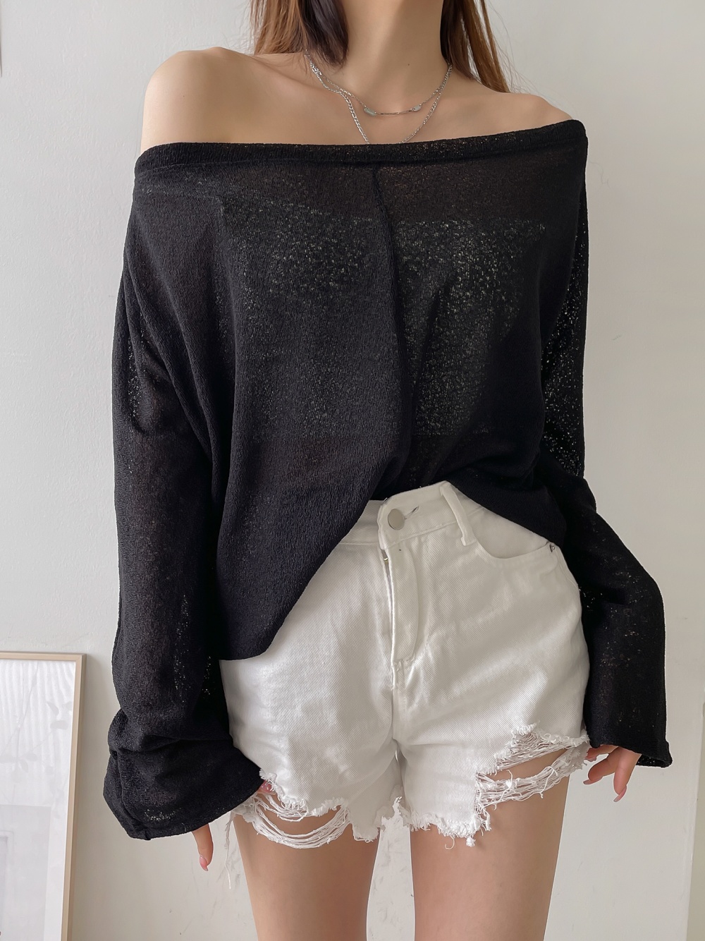 2WAYシアー長袖Tシャツ | 詳細画像30