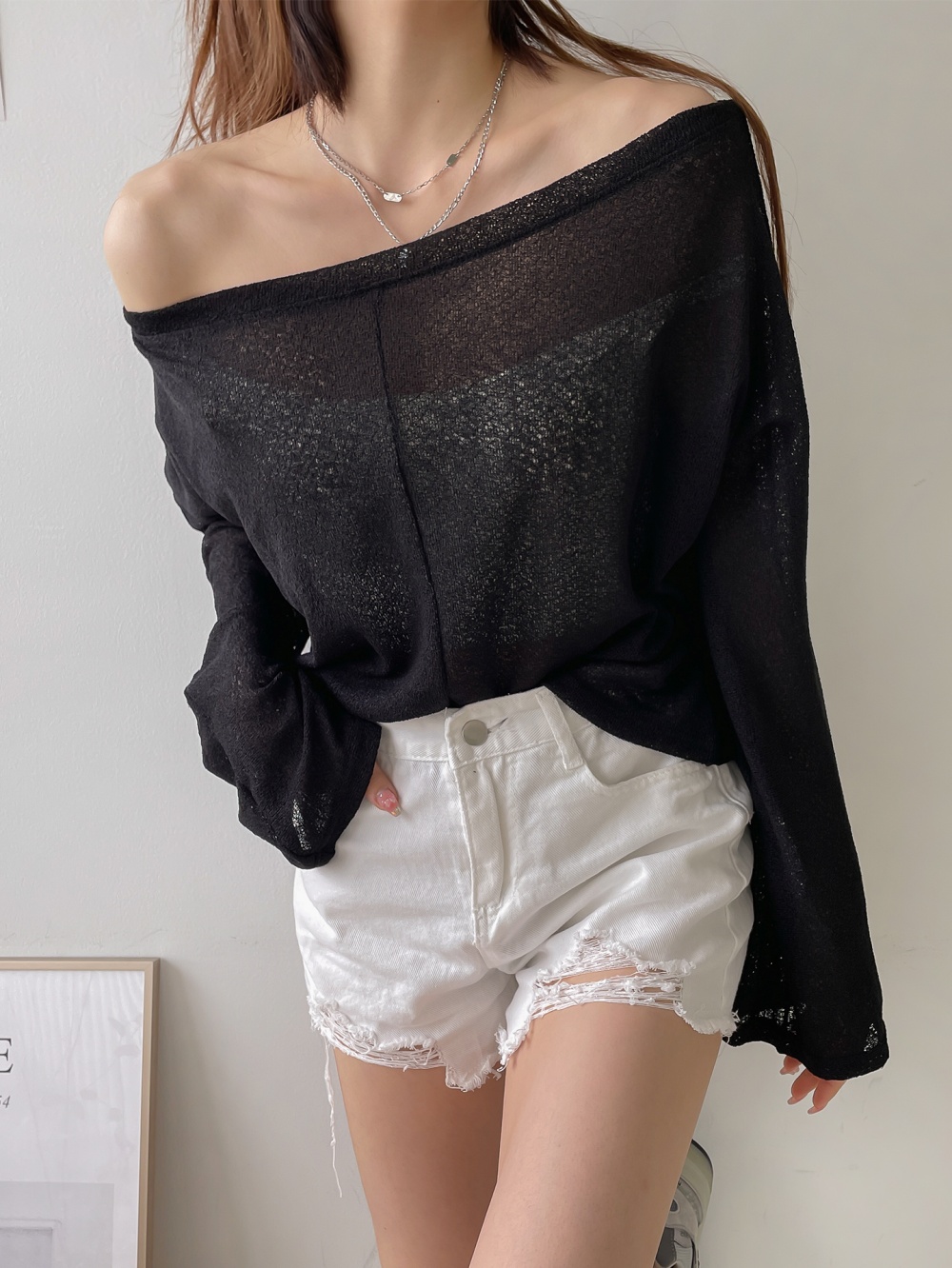 2WAYシアー長袖Tシャツ | 詳細画像29