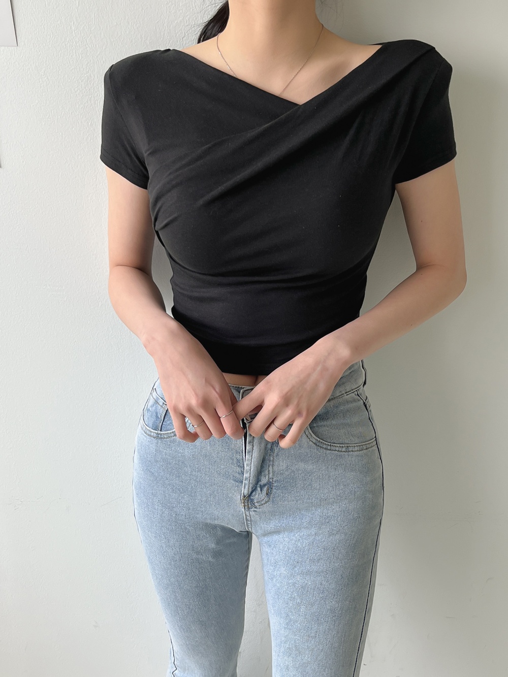 モダール混クロスTシャツ | 詳細画像4