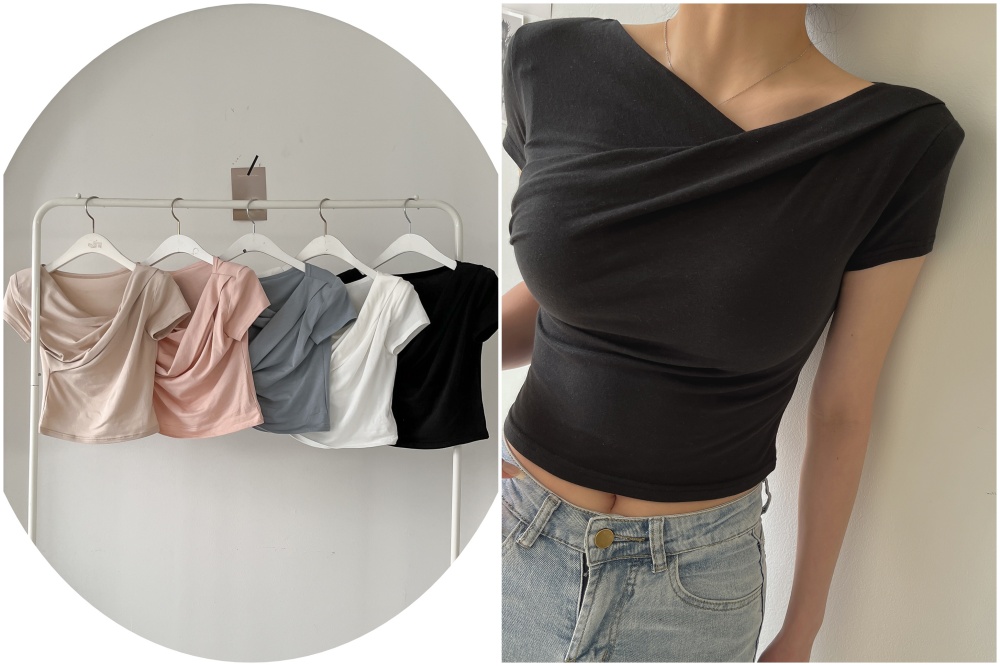 モダール混クロスTシャツ | 詳細画像7