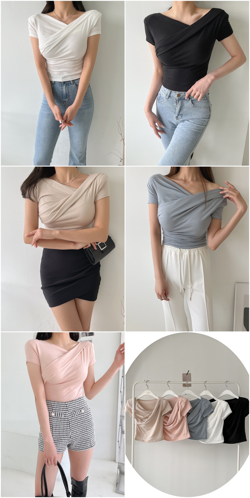 モダール混クロスTシャツ | 詳細画像8