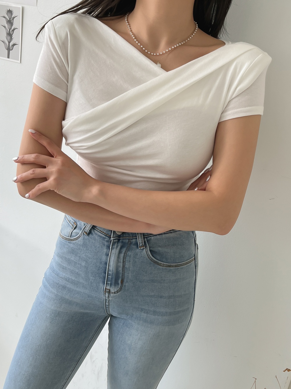 モダール混クロスTシャツ | 詳細画像9