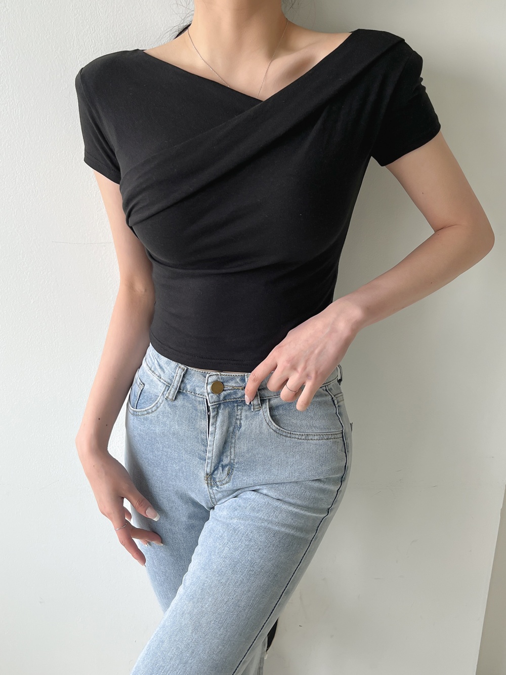 モダール混クロスTシャツ | 詳細画像14