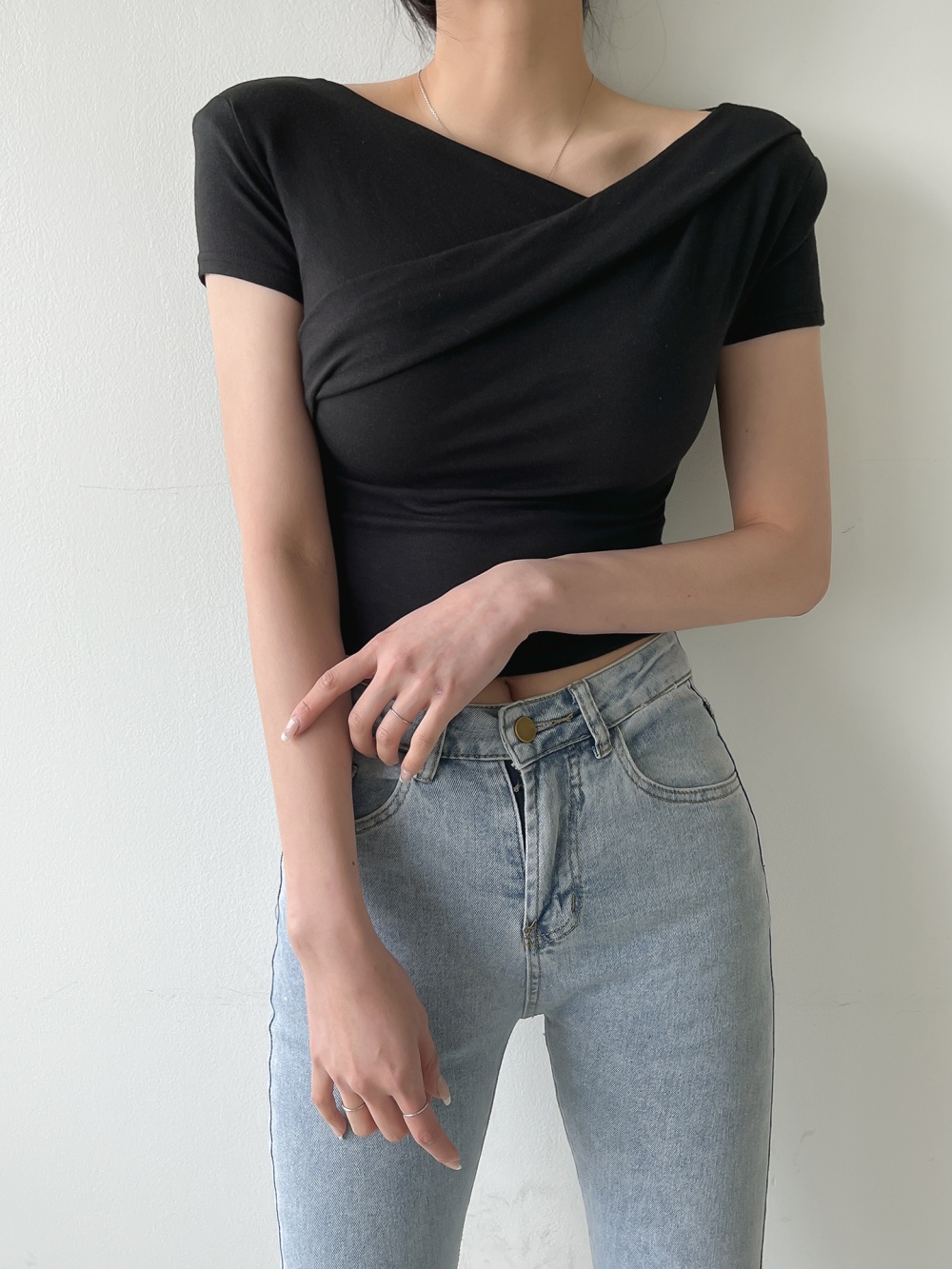 モダール混クロスTシャツ | 詳細画像15