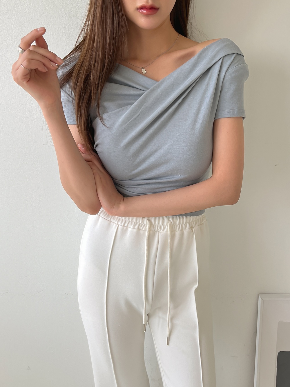 モダール混クロスTシャツ | 詳細画像20