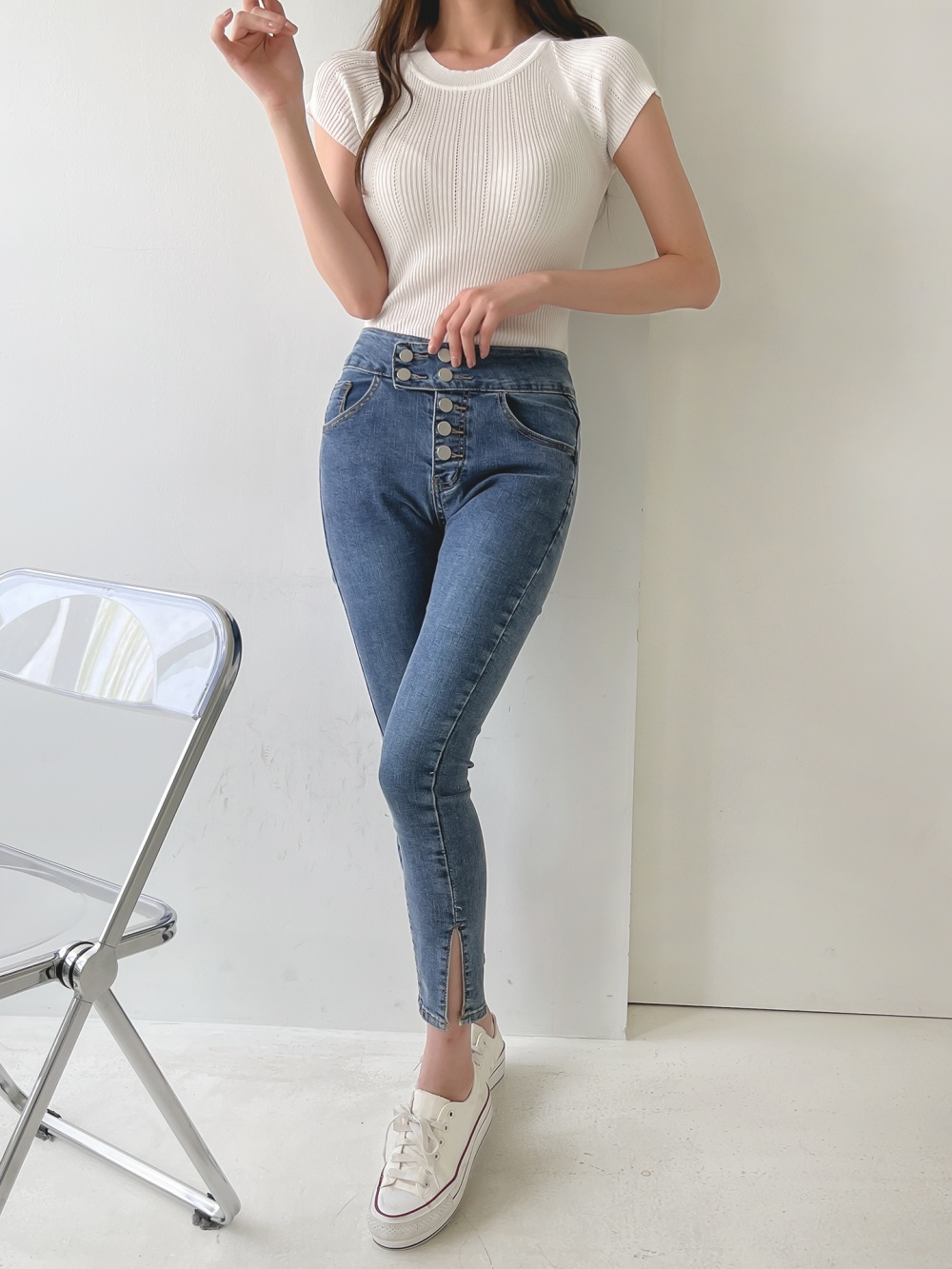 パンチングキャップスリーブニット | 詳細画像25