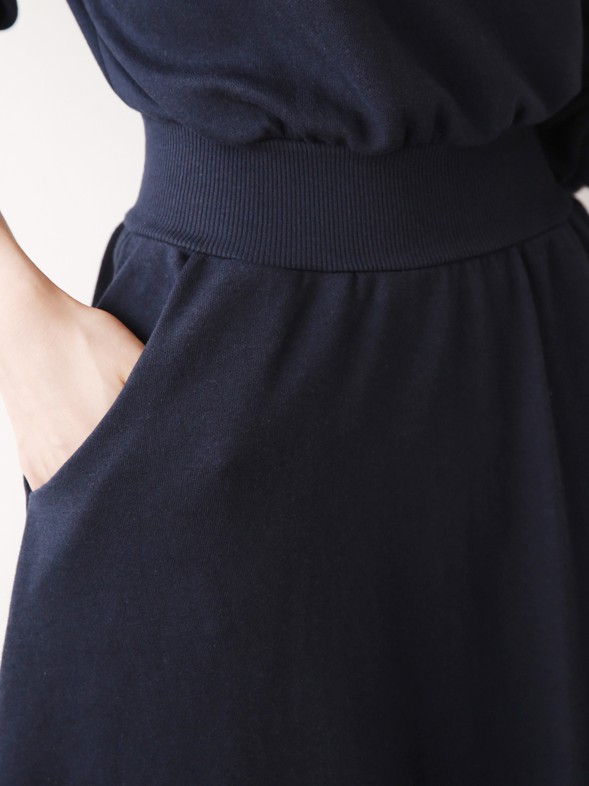 SERENITYラグランスウェットフレアワンピース | 詳細画像11