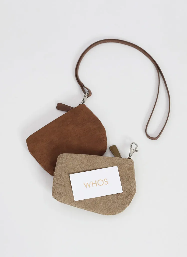 エコスエードポーチバッグ | whosbag | 詳細画像1