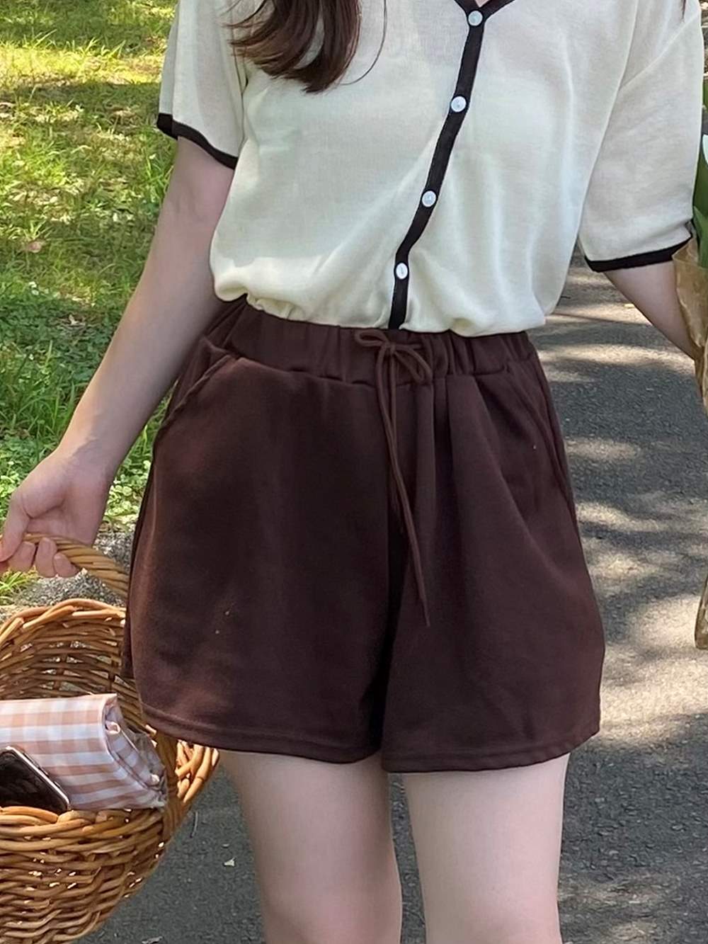 リボンヒップポケットスウェットショートパンツ | 詳細画像5