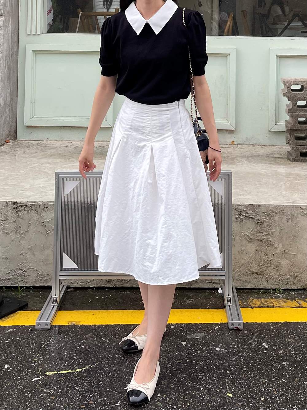 *再入荷*パフスリーブ配色カラーニット | 詳細画像13