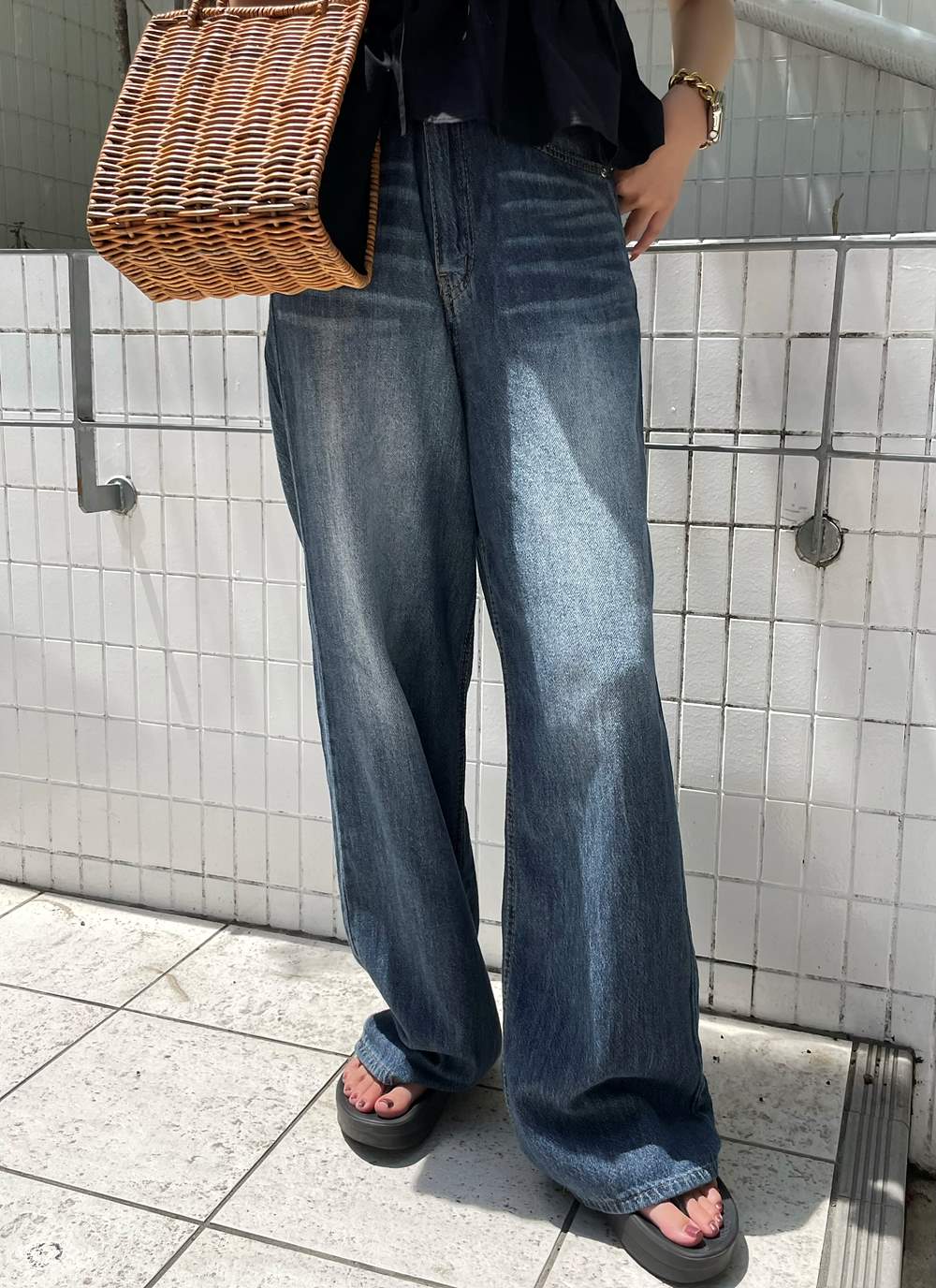 ワイドデニムパンツ | 詳細画像8