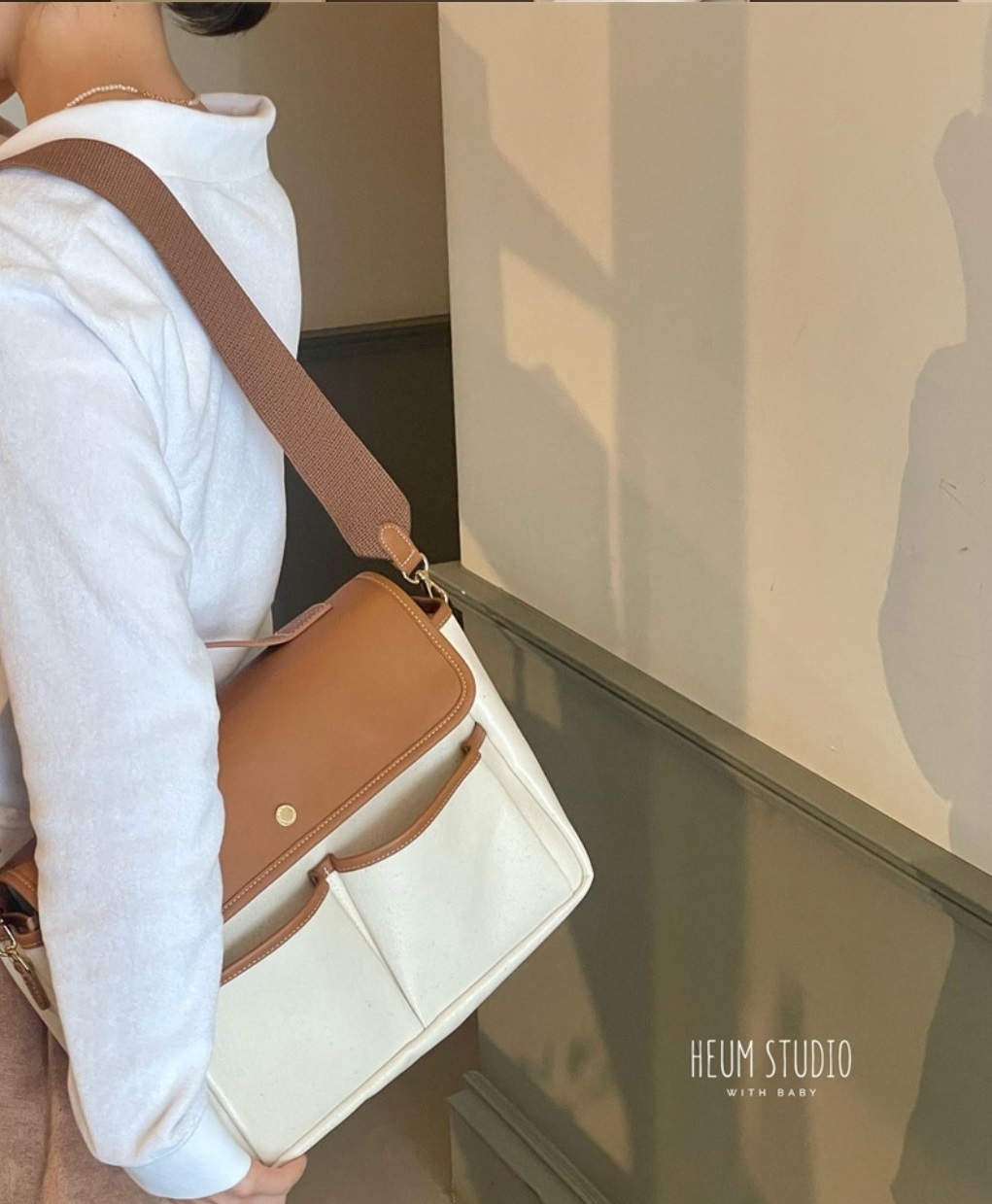 2WAYコントラストポケットバッグ | 詳細画像3