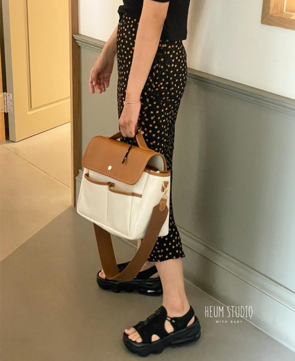 2WAYコントラストポケットバッグ | 詳細画像4