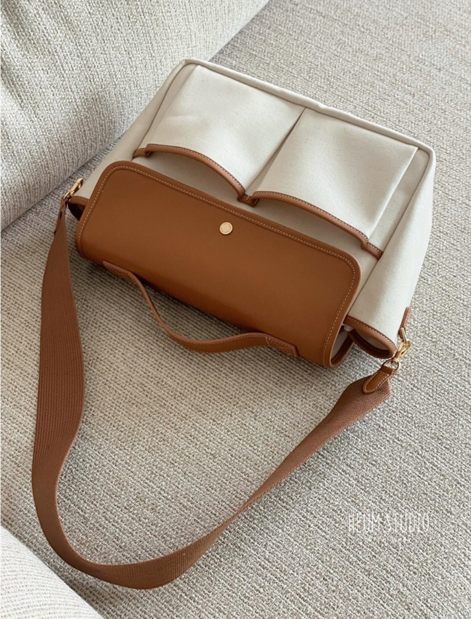 2WAYコントラストポケットバッグ | 詳細画像7