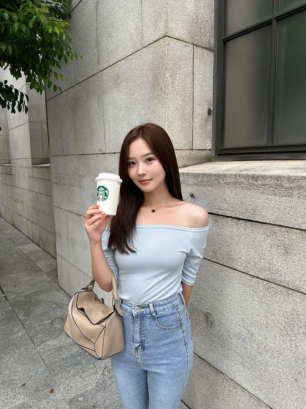 2WAYネックスリムフィットTシャツ | 詳細画像10