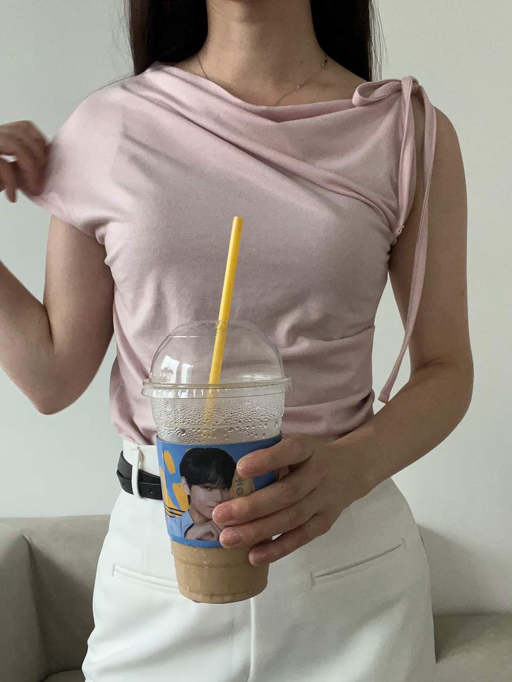 ワンショルリボンフレンチTシャツ | 詳細画像12