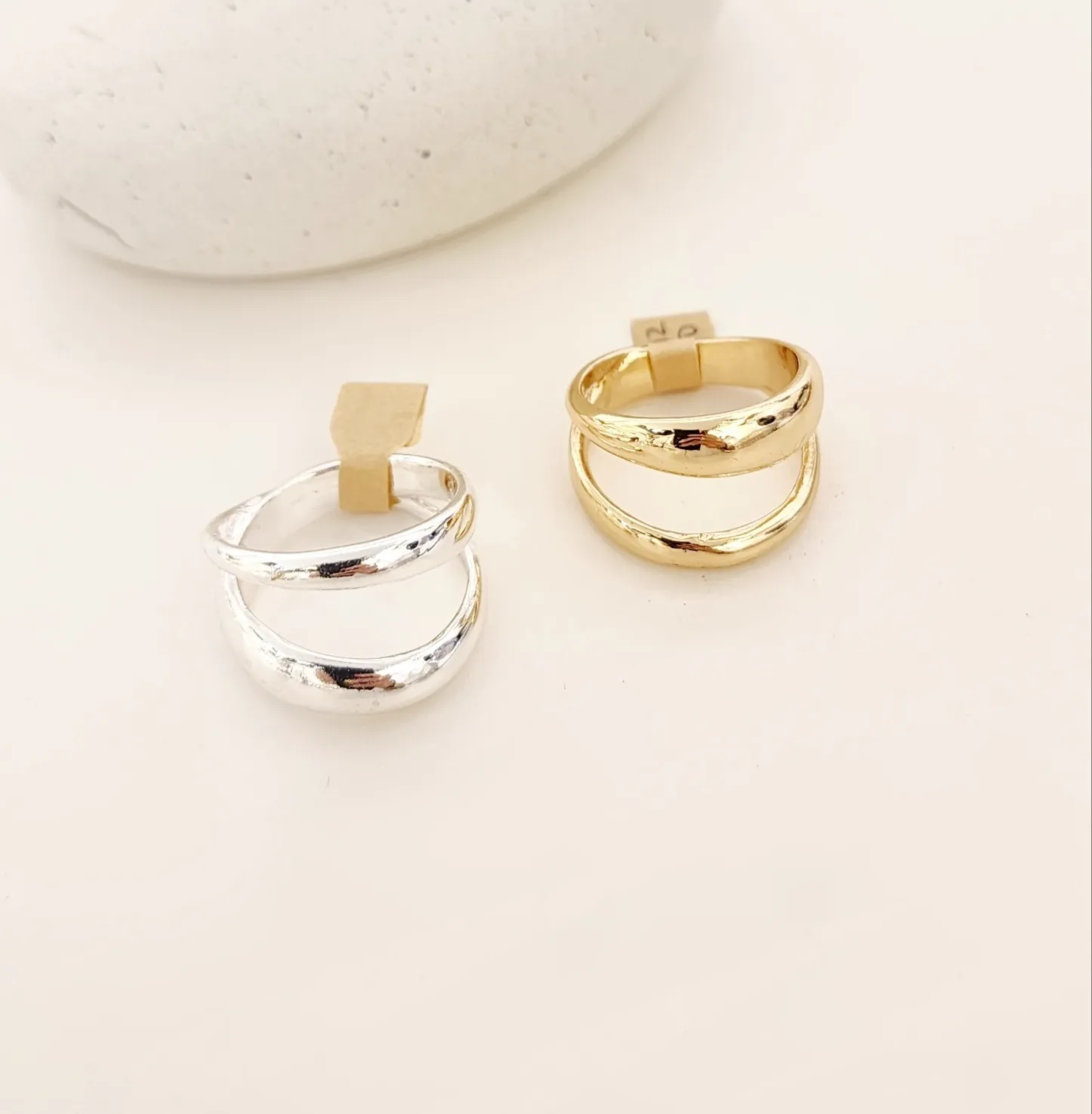 ボールドレイヤードリング | 詳細画像1