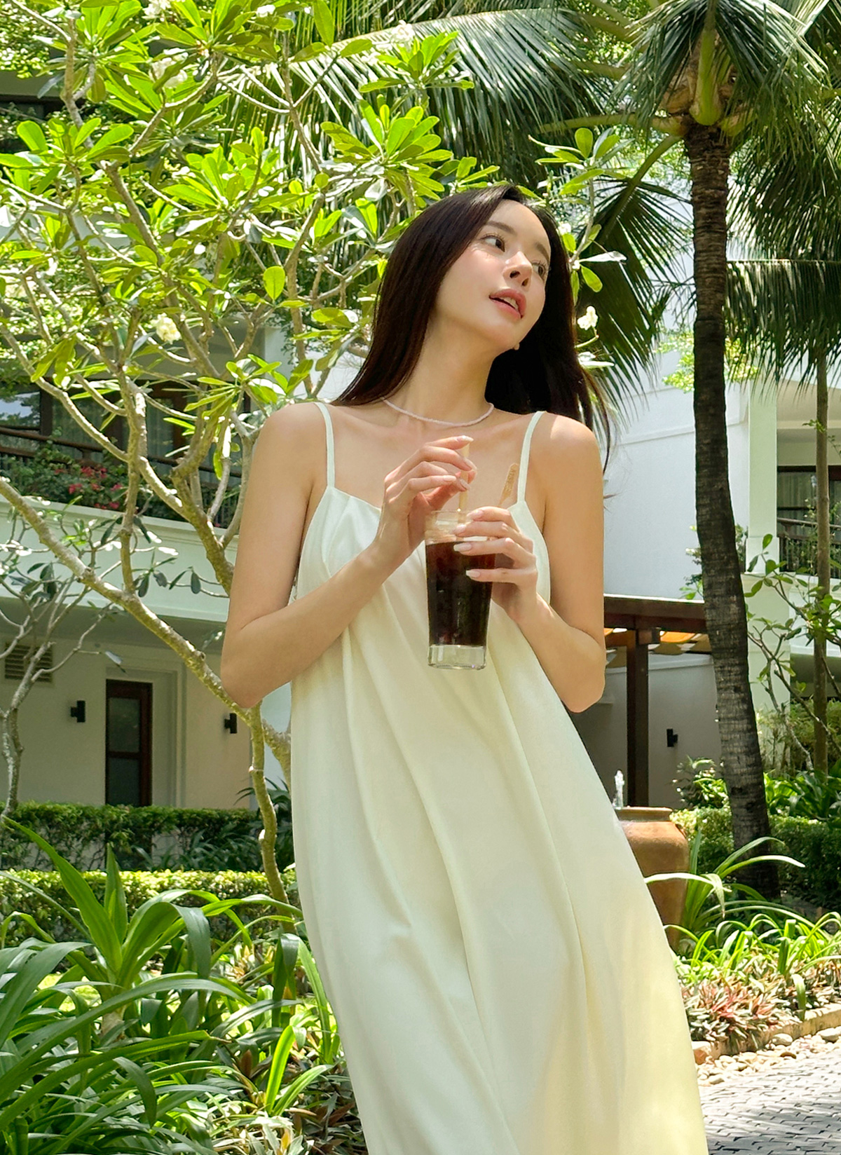 holiday & holiday ホワイト キャミワンピース F バックレスキャミワンピース | レディースファッション通販 - DHOLIC