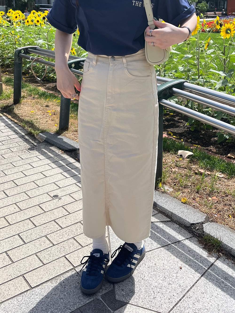 バックスリットデニムスカート | 詳細画像11