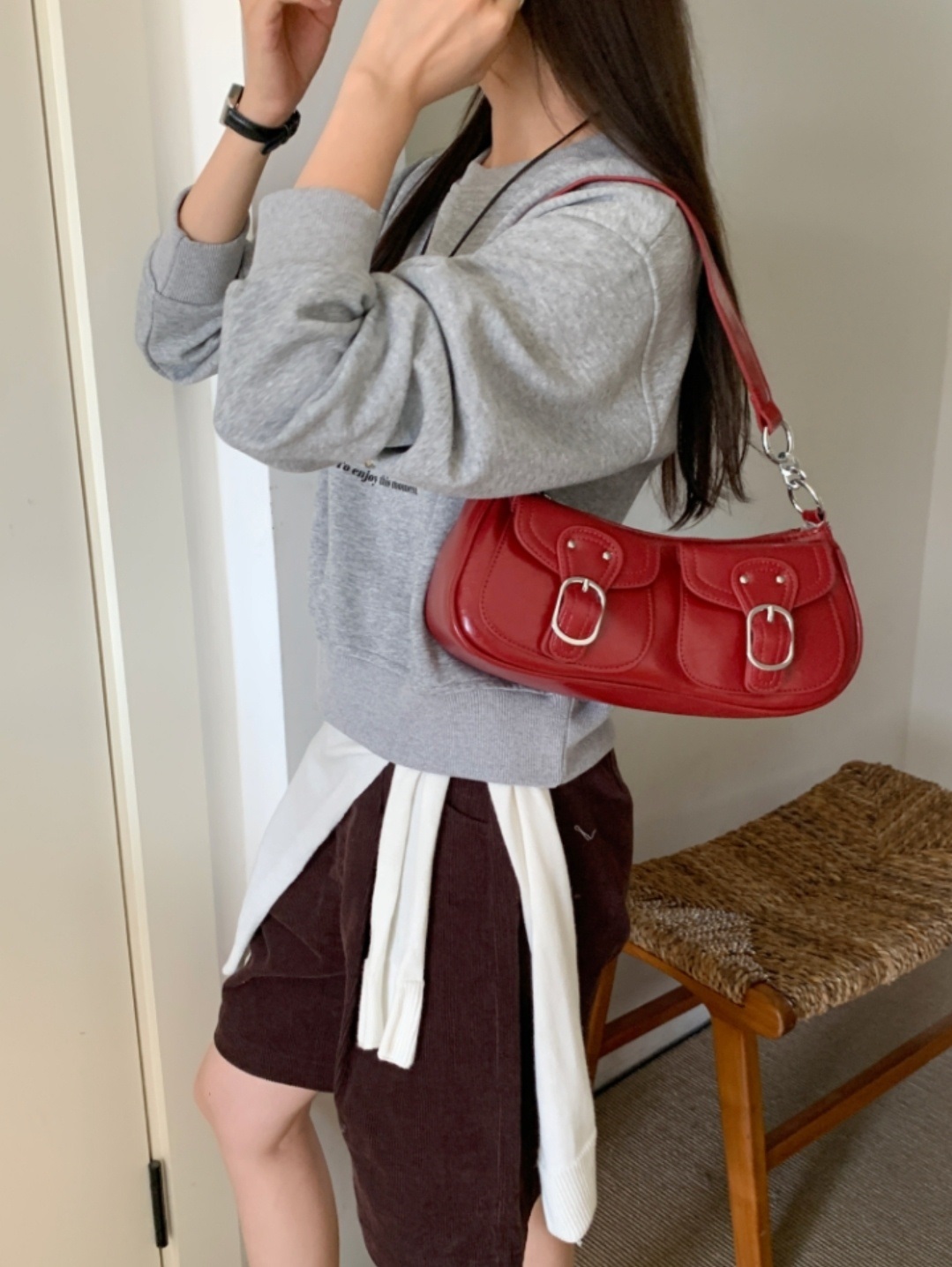 2WAYベルトツーポケットバッグ | 詳細画像12